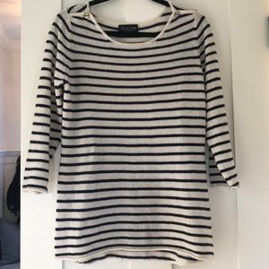 Striped cashmere sweater